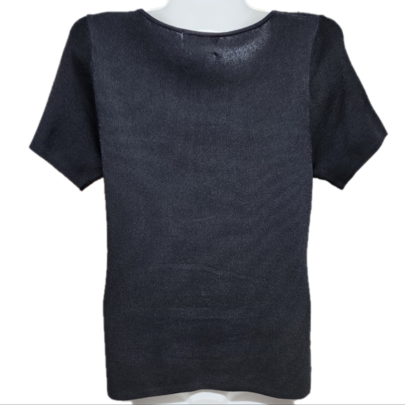 Knit Rhinestone Patterned Top - Picture 3 of 8